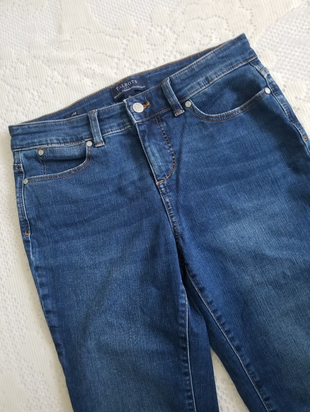 Talbots Simply Flattering Collection Skinny Ankle Jeans 6P